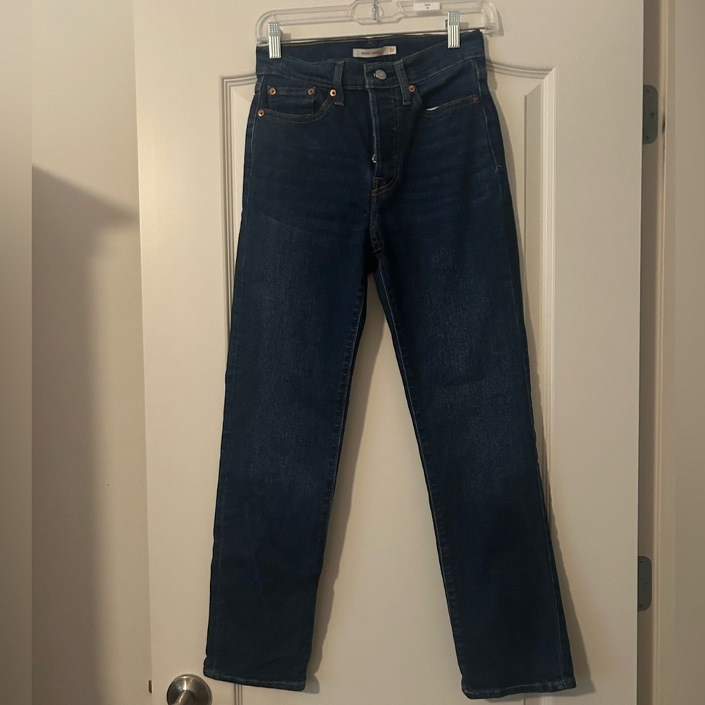 Levi’s wedgie straight leg jeans